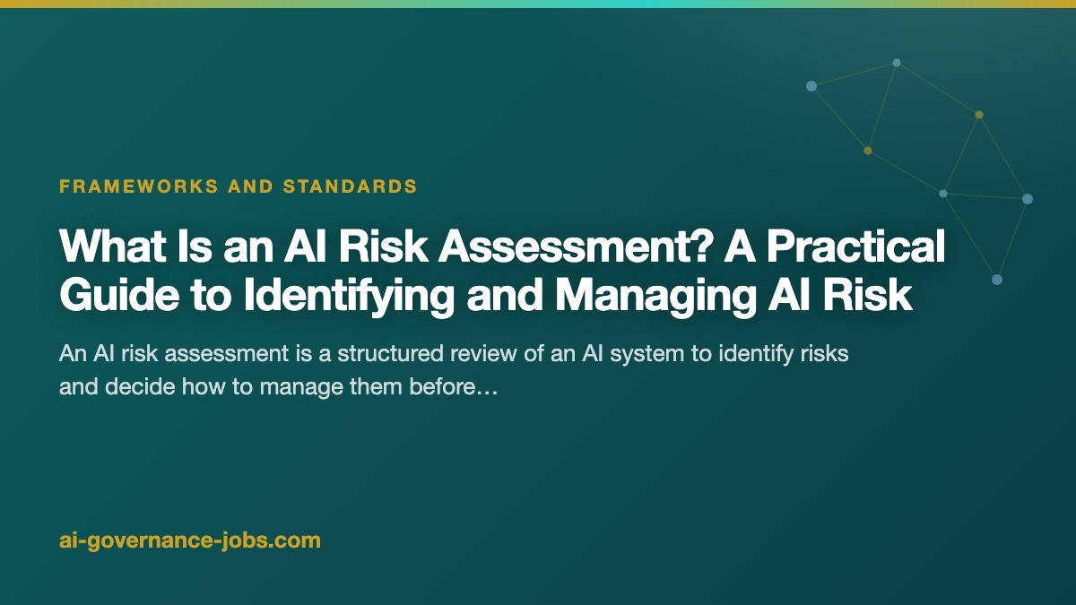 What Is an AI Risk Assessment? A Practical Guide to Identifying and Managing AI Risk