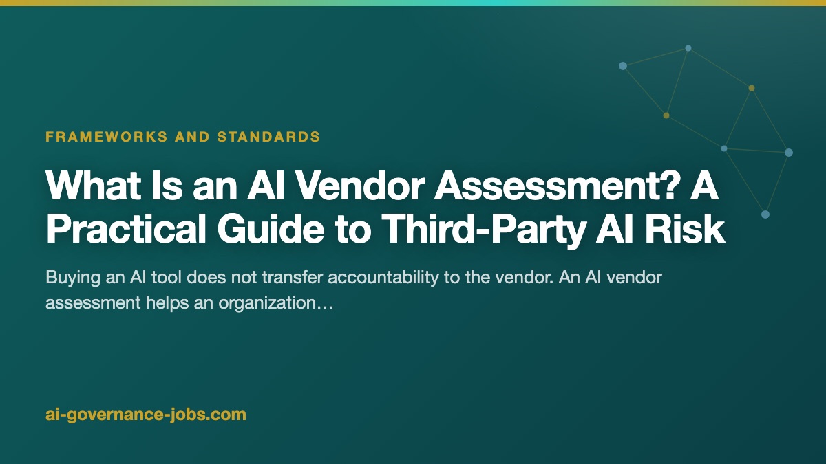 What Is an AI Vendor Assessment? A Practical Guide to Third-Party AI Risk